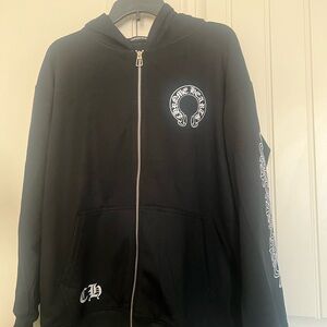 Chrome Hearts zip up Hoodie